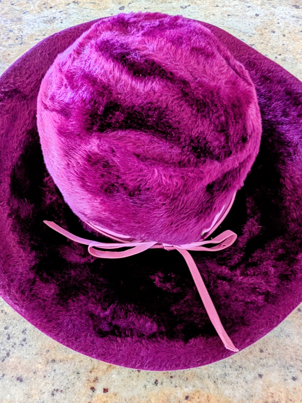 Vintage 1960s Brand stamped Duchess – Made in Italy. Felted Fur